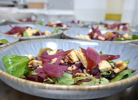 Ensalada de Huevas de Atún Rojo
